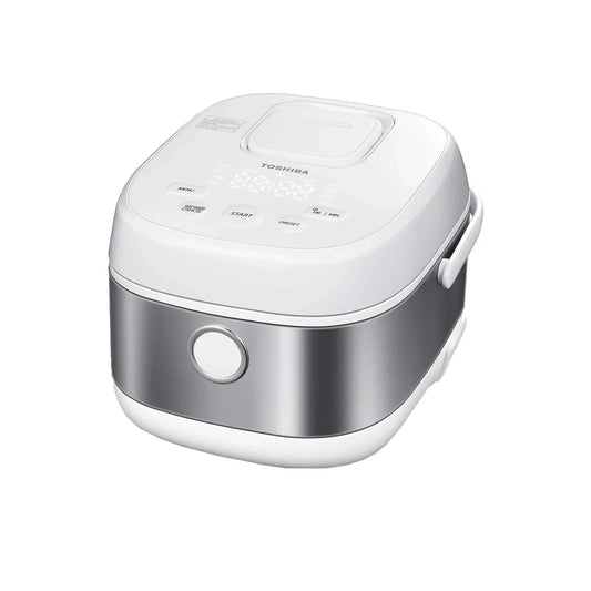 Toshiba Induction Heating Rice Cooker & Steamer, 5.5 Cups, Low Carb, 8 Cooking Functions