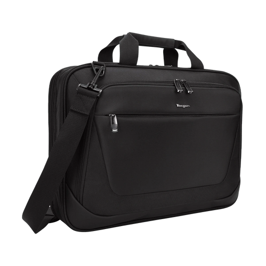 Targus CityLite Laptop Briefcase Shoulder Messenger Bag for 15.6-Inch Laptop, Black (TBT053US)