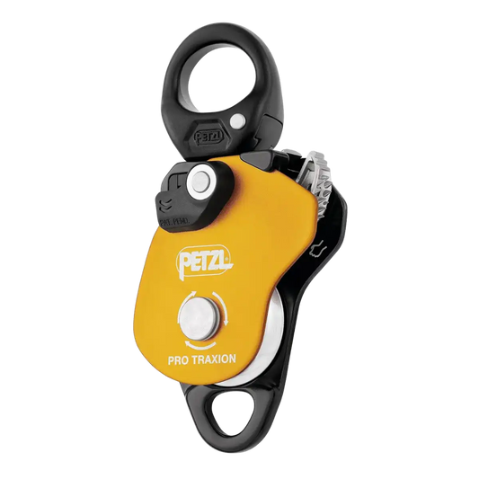Petzl, Pro Traxion, High Efficiency Progress Capture Pulley with Swivel