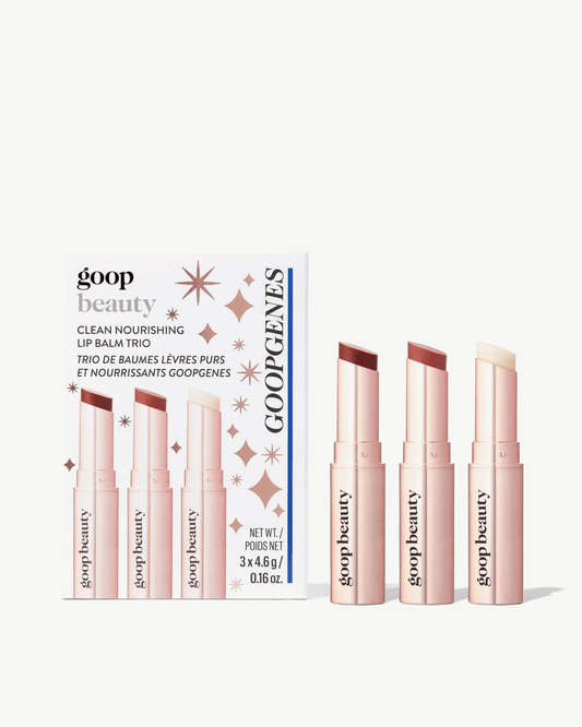 GOOPGENES Clean Nourishing Lip Balm Trio